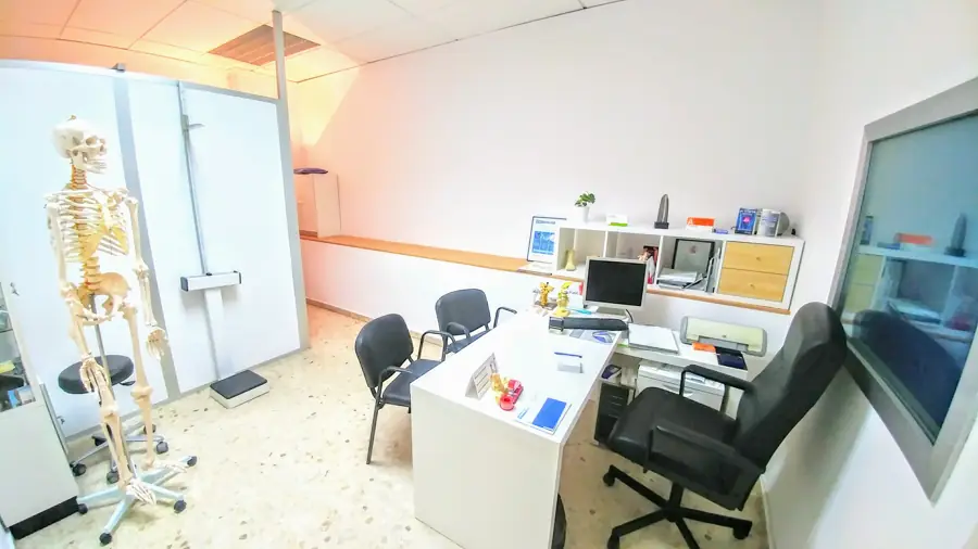 Una de las tres salas de consulta